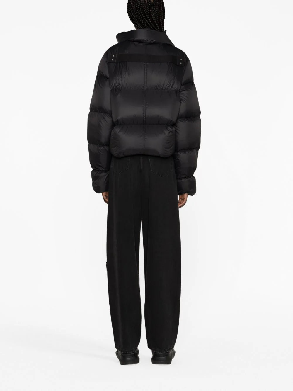 Rick Owens - Chamarra capitonada con cuello alzado