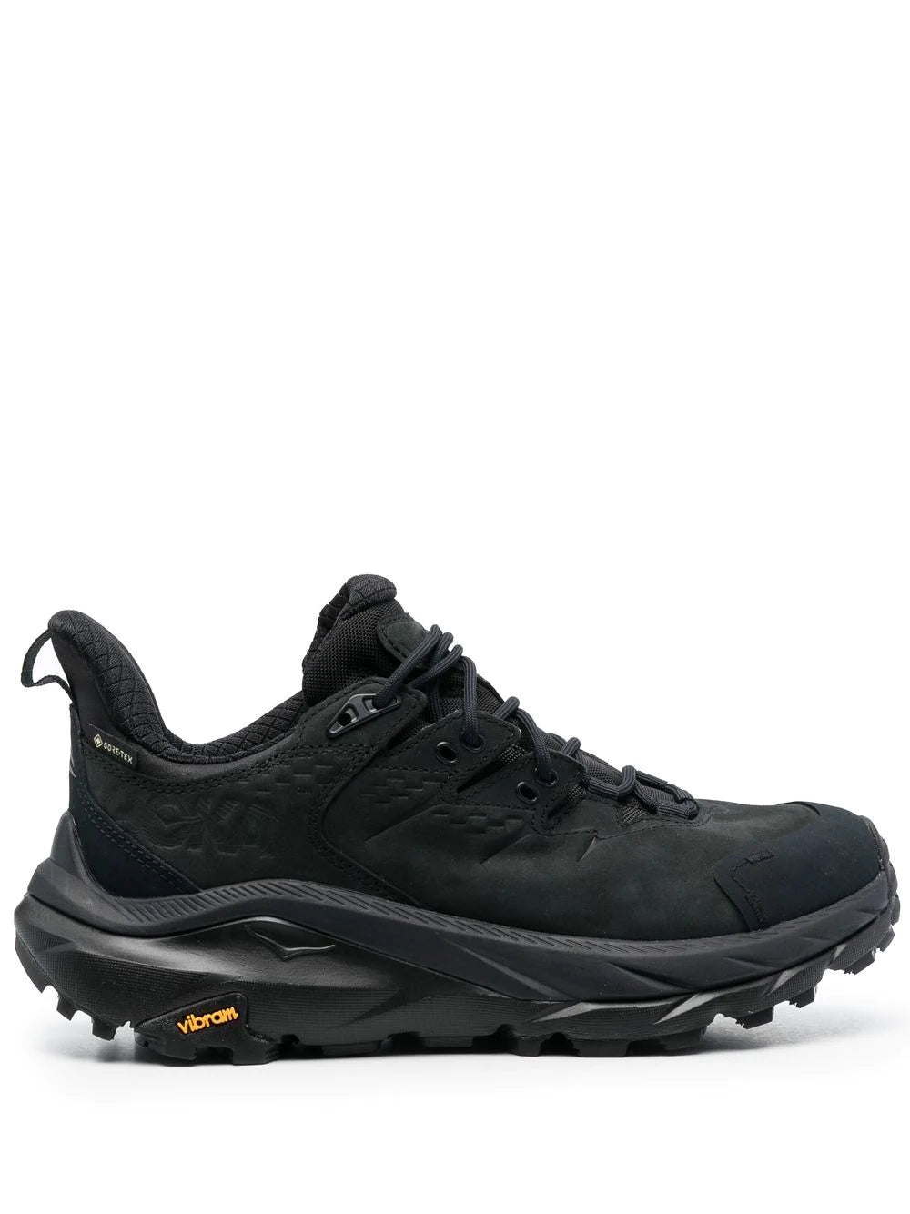 HOKA - Tenis con agujetas y suela gruesa