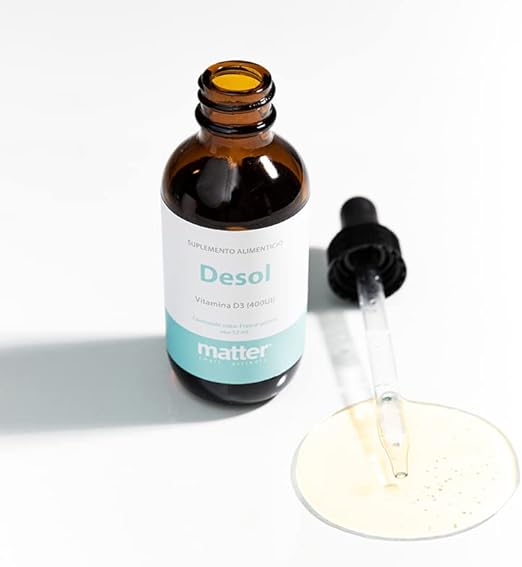MATTER SMART NUTRIENTS Desol Suplemento Alimenticio de Vitamina D3 en gotas