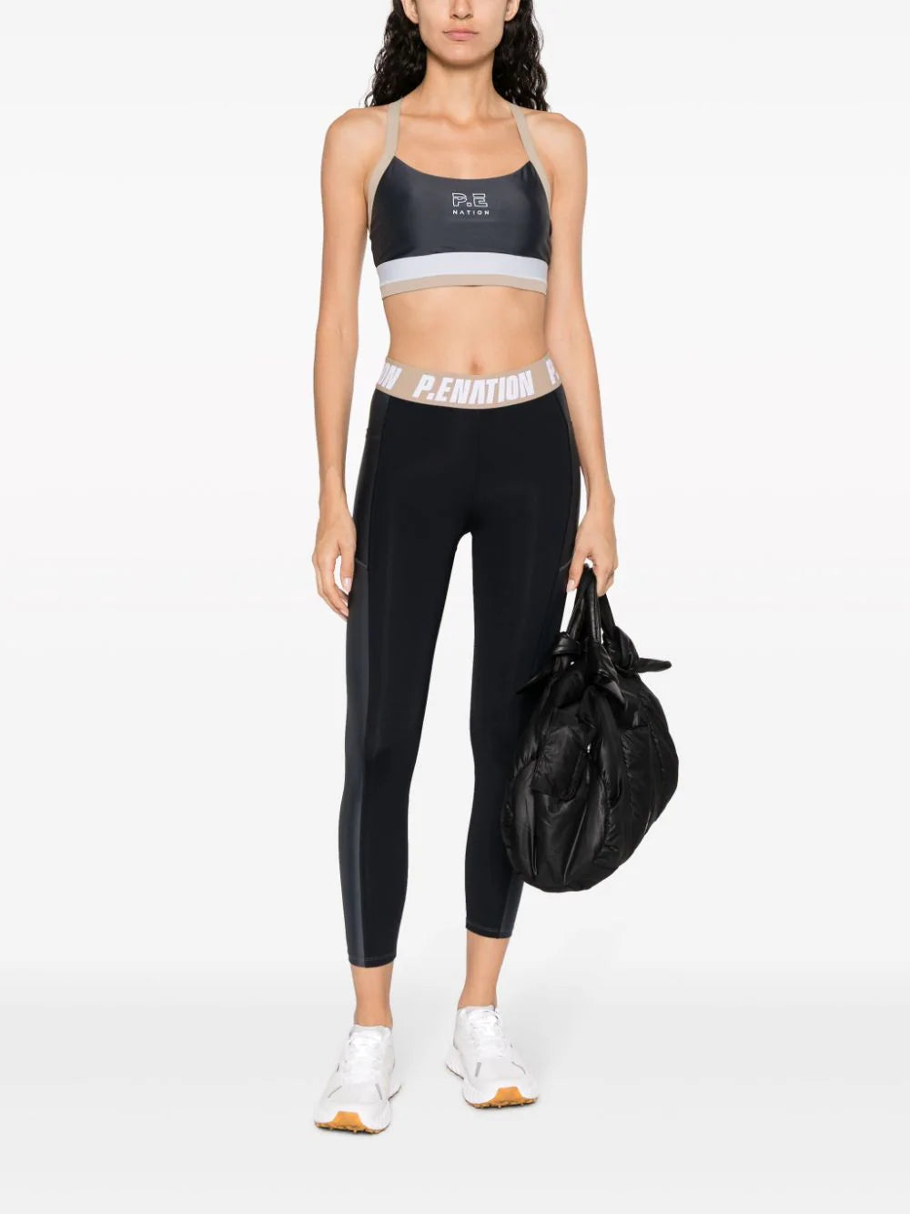 P.E Nation - Leggins con logo en la pretina