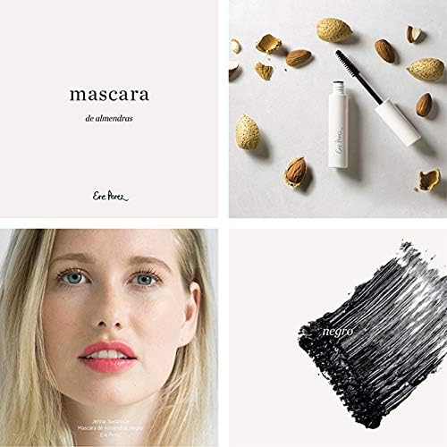 Ere Perez Mascara de Almendras, Black, 10 ml