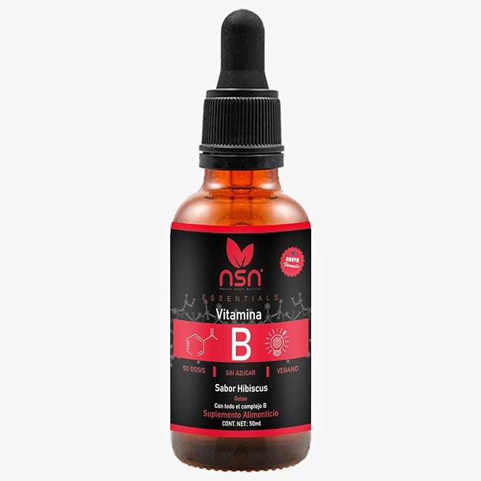 NSN Complejo B - Focus | Rico Sabor a Hibiscus - 50 mL