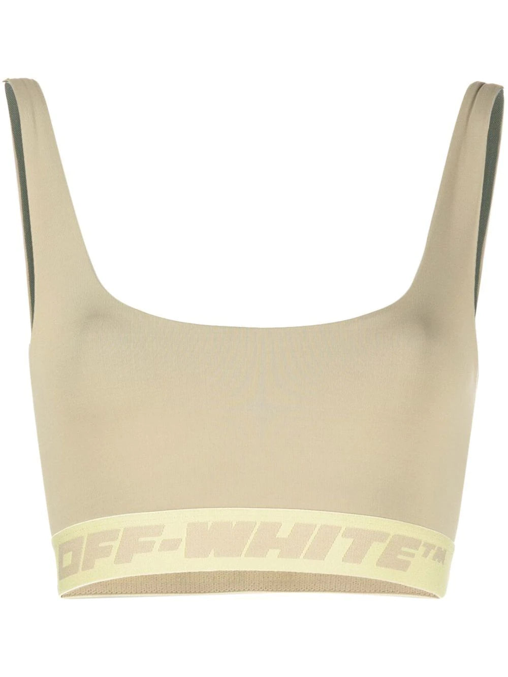 Off-White - Bra deportivo con banda del logo