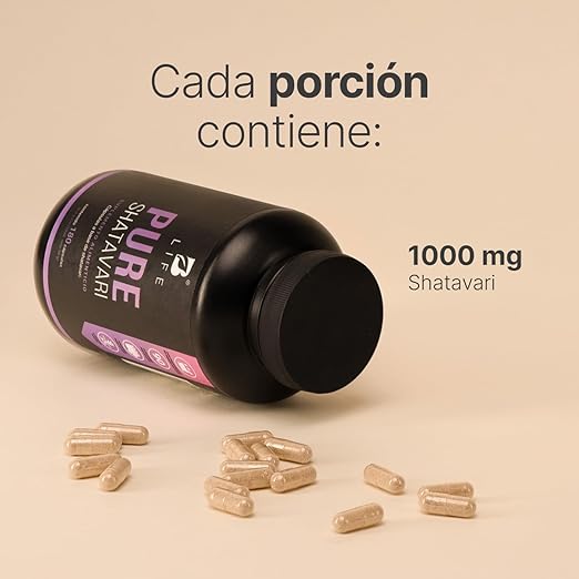 B Life - Shatavari Puro - 1000 mg por porción