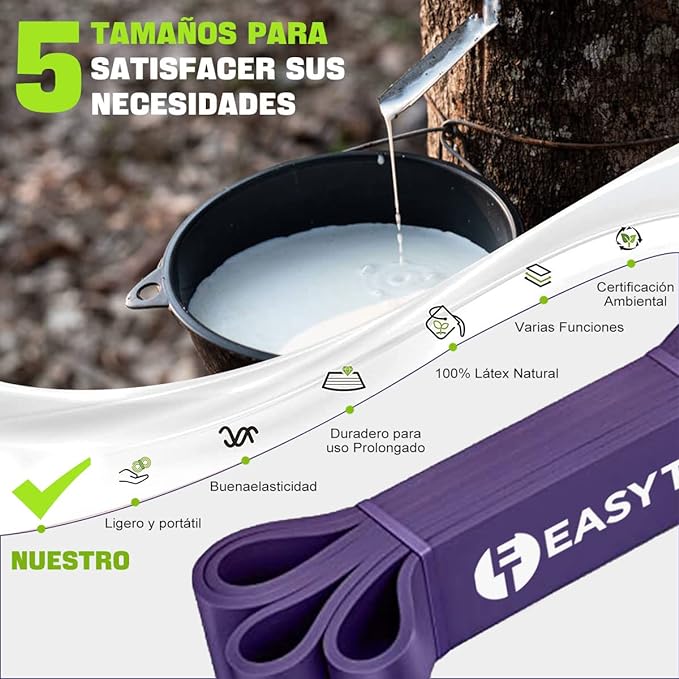 EASYTAO Bandas de Resistencia Para Ejercicio