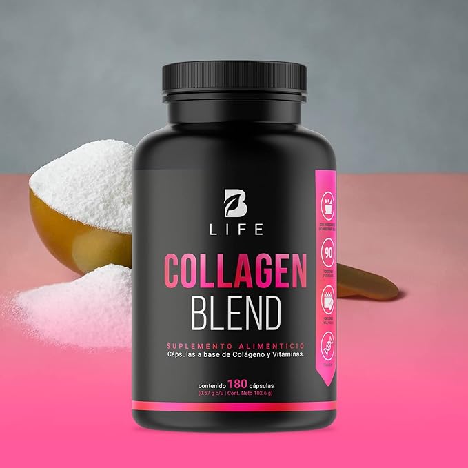B Life - Hydrolyzed Collagen Blend - 180 cap