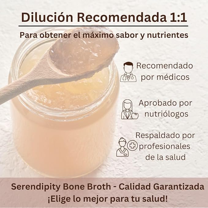 Serendipity - Caldo de Huesos de Res de 400ml