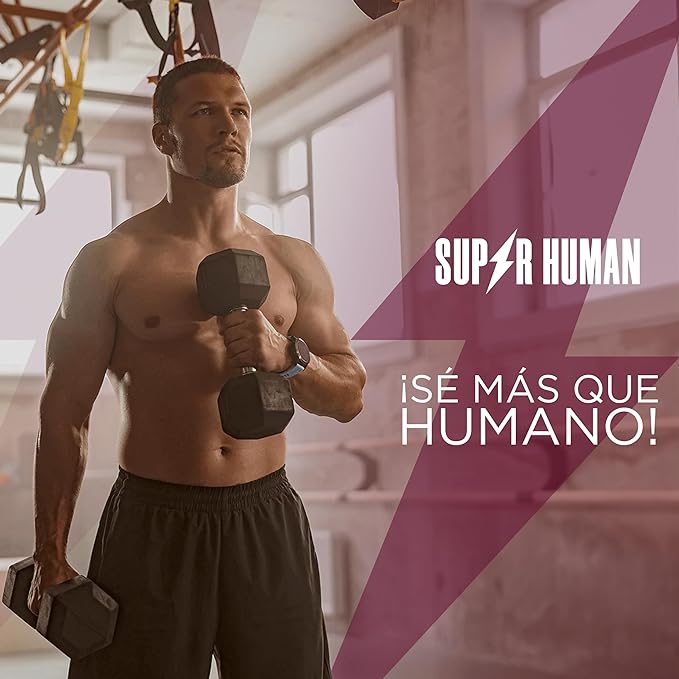 SUPER HUMAN - Proteina de Suero Aislada - Whey Isolate 1kg - Sabor Chocolate, 25g Proteína