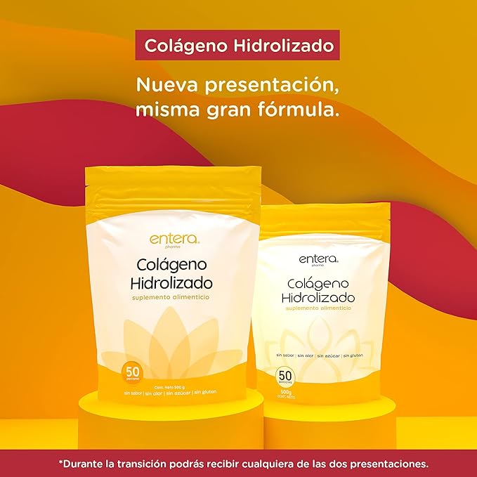 Entera Pharma - Colágeno Hidrolizado - 500 g
