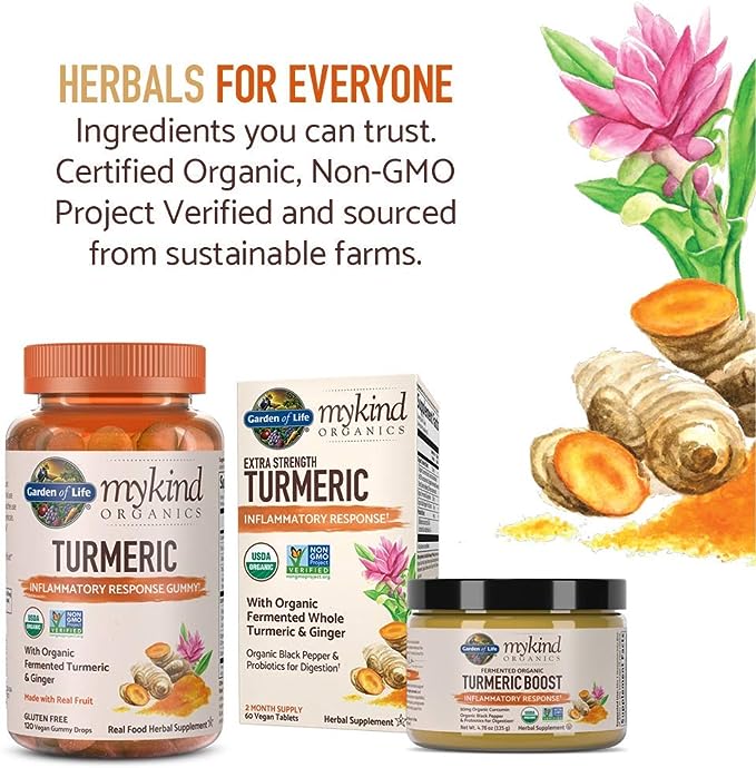 Turmeric Inflammatory Response 60 Tablets-100mg