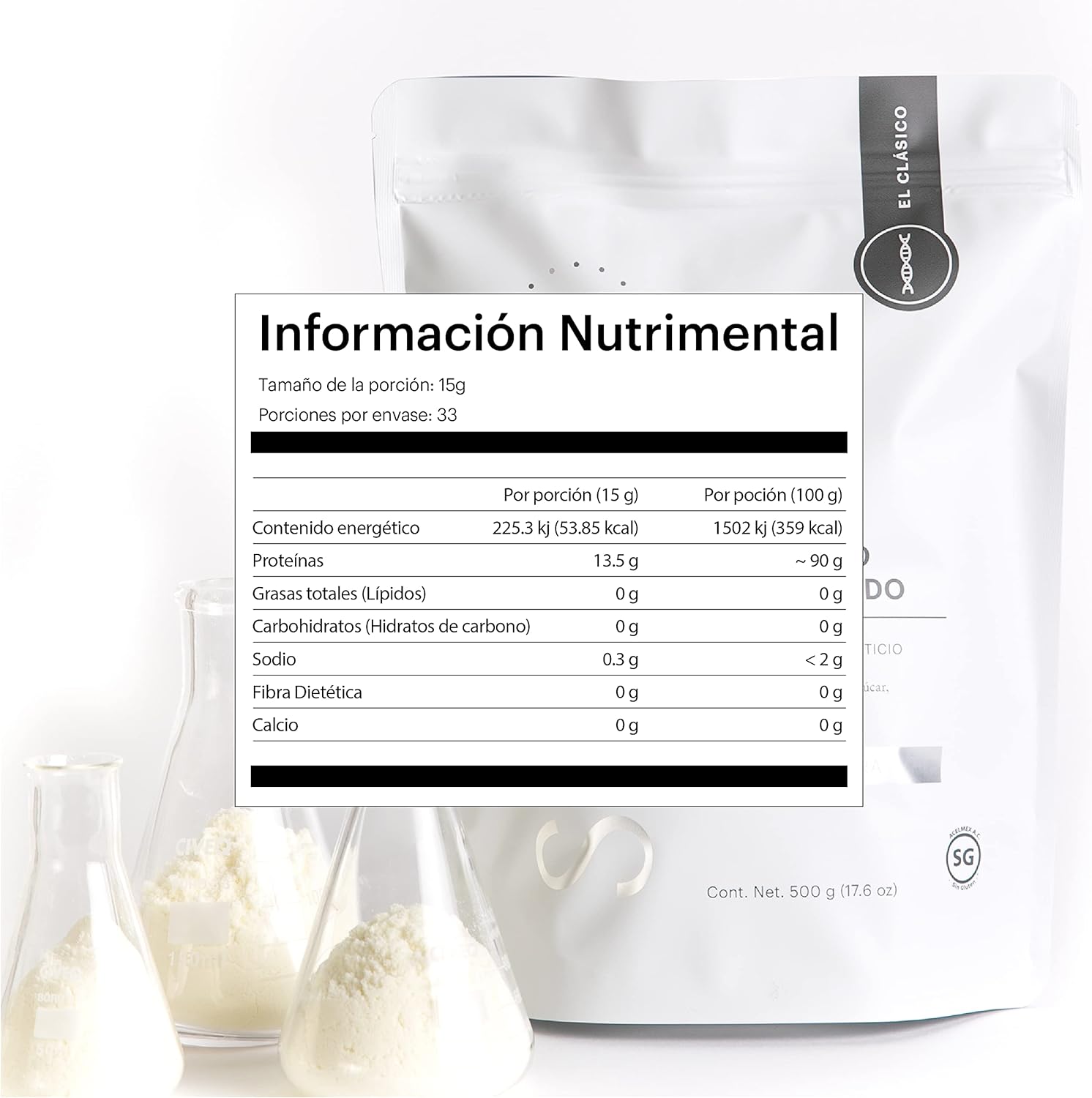 SESEN - Colágeno Hidrolizado en Polvo Clásico 500 g