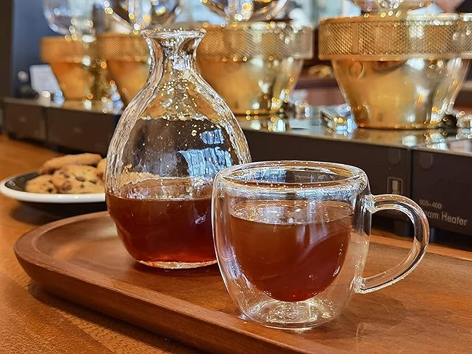 U Chef Juego de 2 Tazas de Café Espresso con Asa de 2.5 onzas