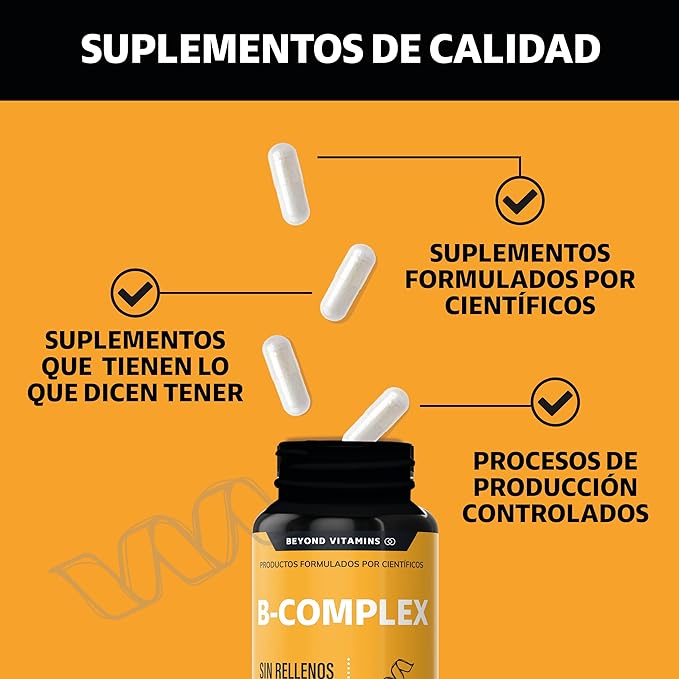 Beyond Vitamins B-Complex - 60 cápsulas