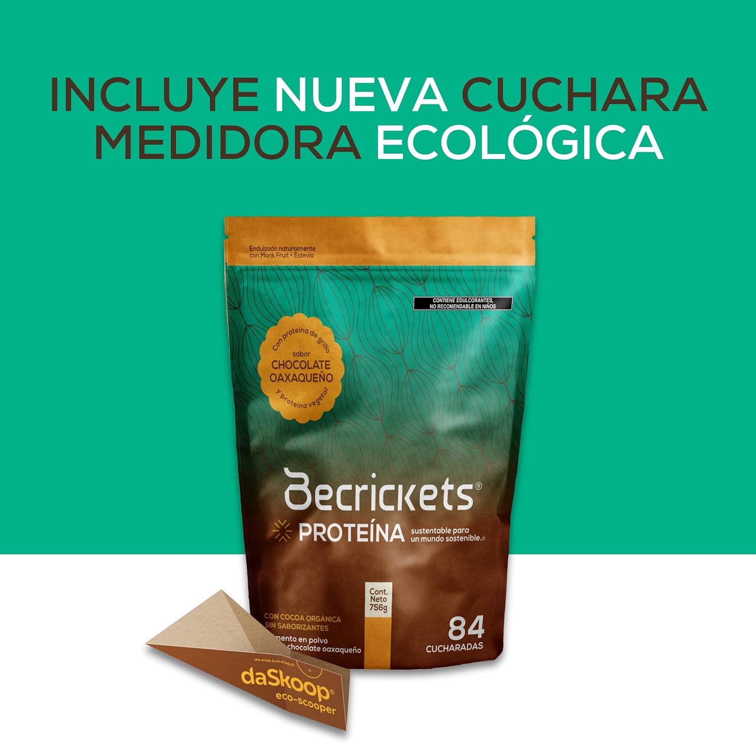 Becrickets Proteína de Grillo con Prebióticos