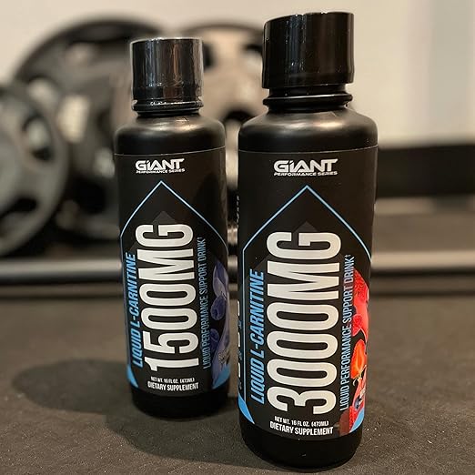Giant Sports Performance Series, L-Carnitina Líquida - 3000