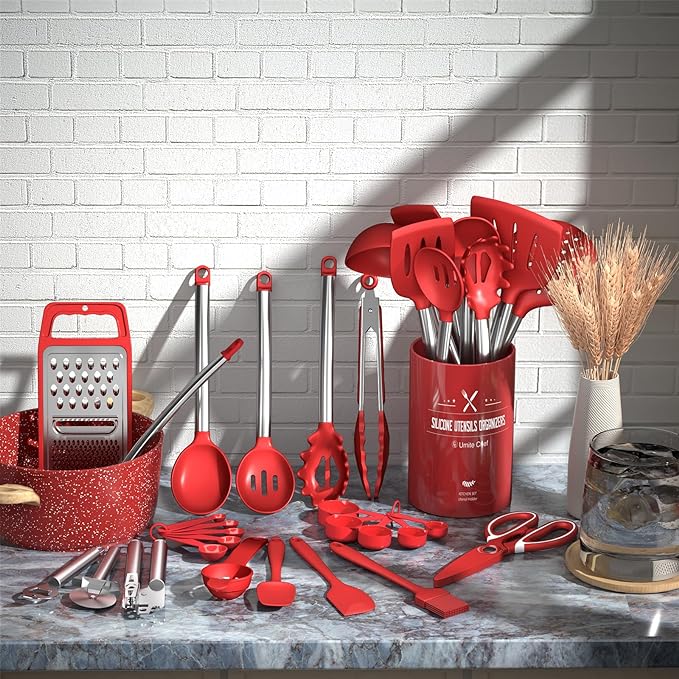 Umite Chef - Juego de 34 utensilios de cocina