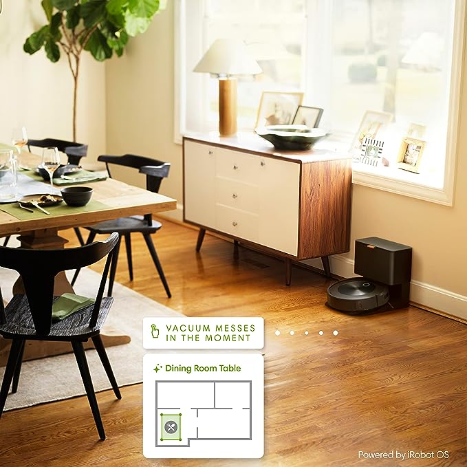 iRobot® Roomba® j6+ (6550) Wi-Fi® Connected Self-Emptying Robot Vacuum