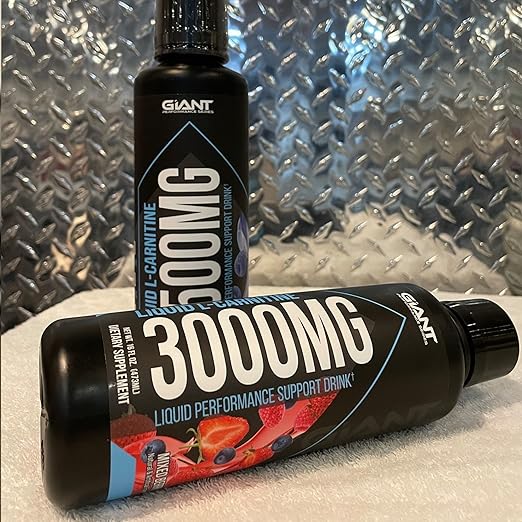 Giant Sports Performance Series, L-Carnitina Líquida - 3000