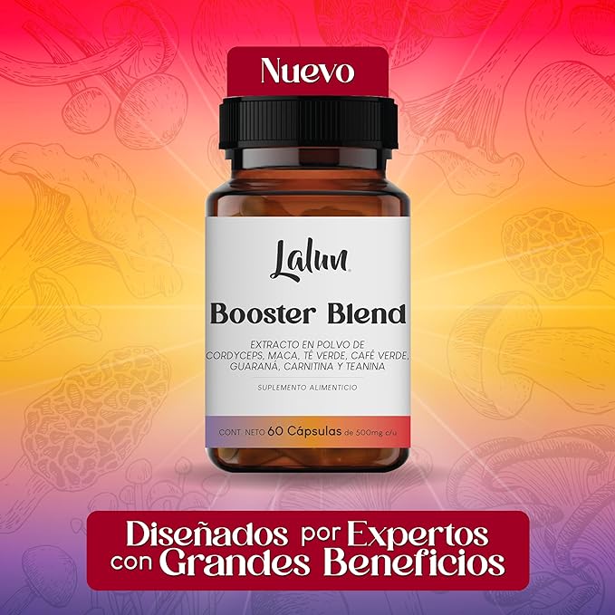 Booster Blend 60 Cápsulas de 500 mg. c/u
