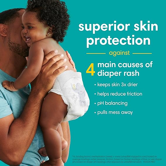Pampers - Swaddlers Pañales Talla 4 - 120 Pañales