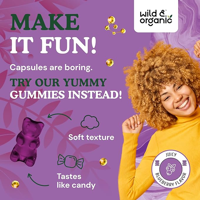 Wild & Organic - Resveratrol Gummies - 60 gomitas