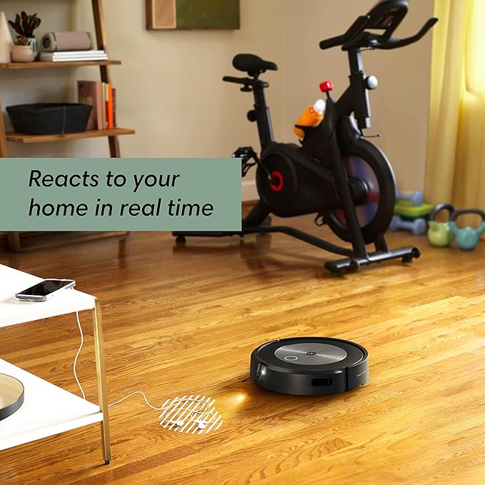 iRobot® Roomba® j6+ (6550) Wi-Fi® Connected Self-Emptying Robot Vacuum