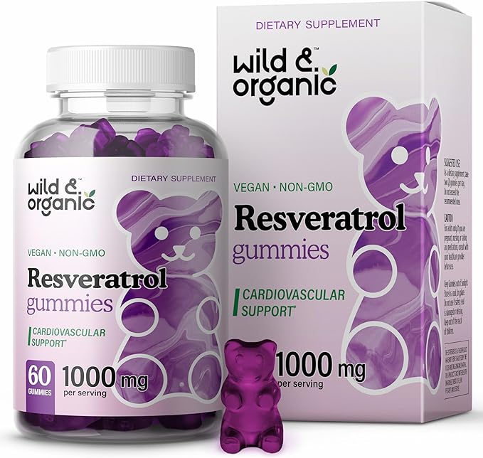 Wild & Organic - Resveratrol Gummies - 60 gomitas