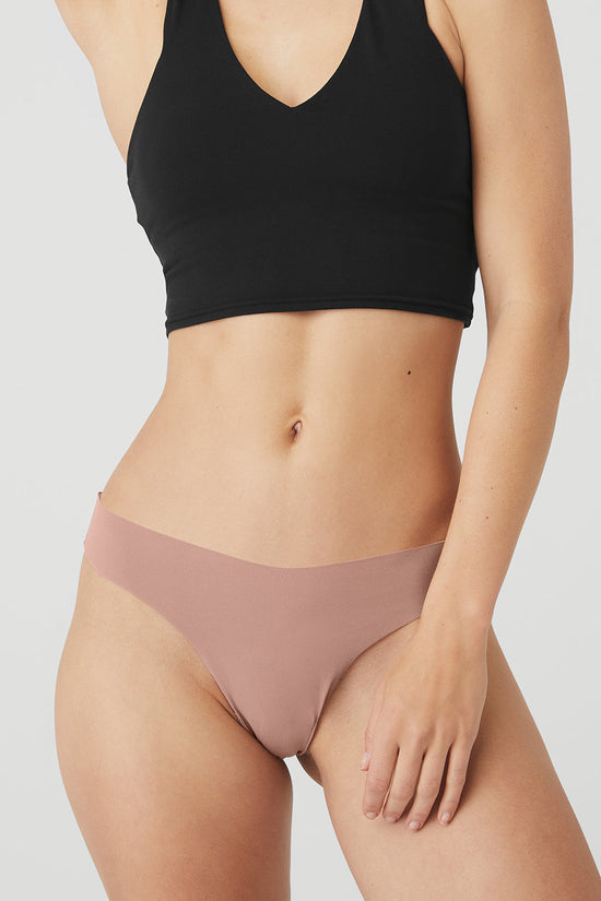 Airbrush invisible thong - Smoky quartz