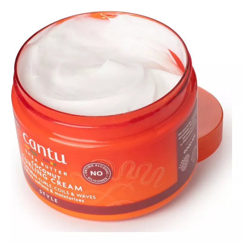 Cantu, Crema de Coco para Rizos - ¡Nutre y Define tus Rizos con el Poder del Coco!