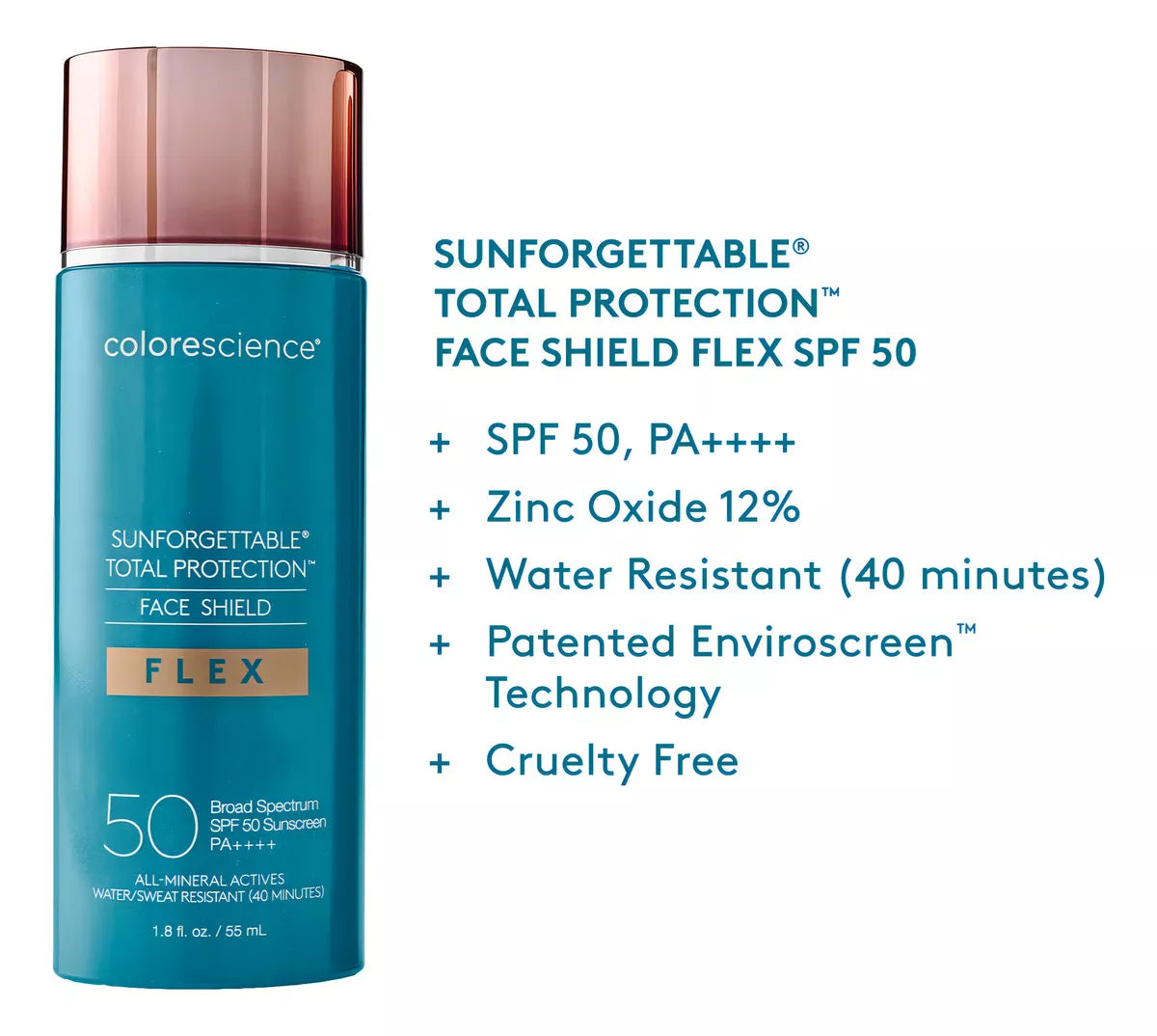 Colorescience Face Shield Flex Spf 50 Medium - 55ml