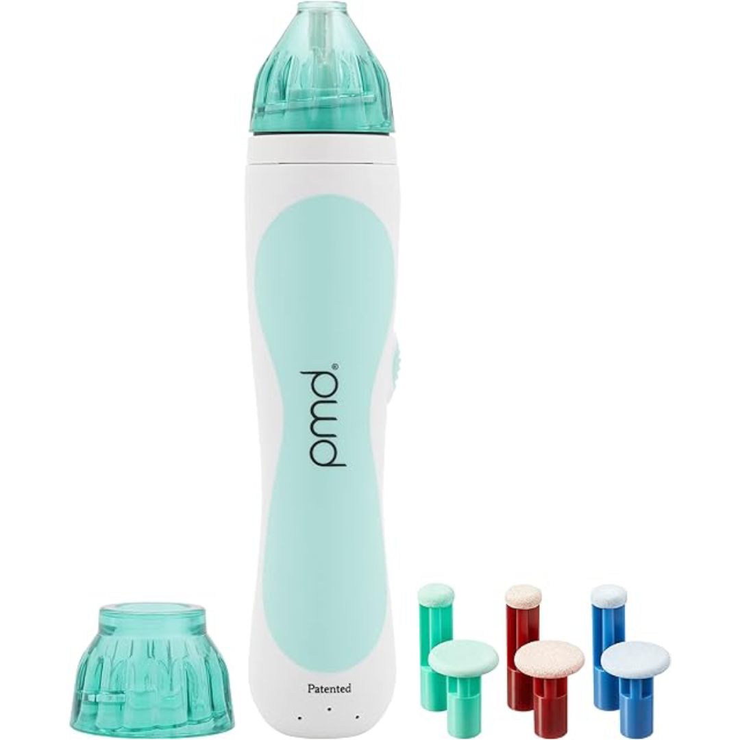 Personal Microderm Classic - Máquina de microdermoabrasión en casa con kit para cara y cuerpo