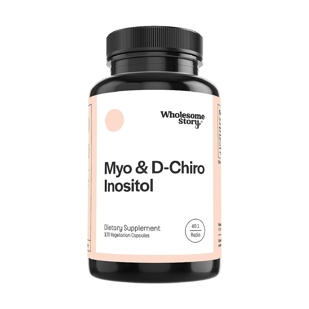 Wholesome Story Myo-inositol y D-Chiro mezcla de inositol - 120 caps
