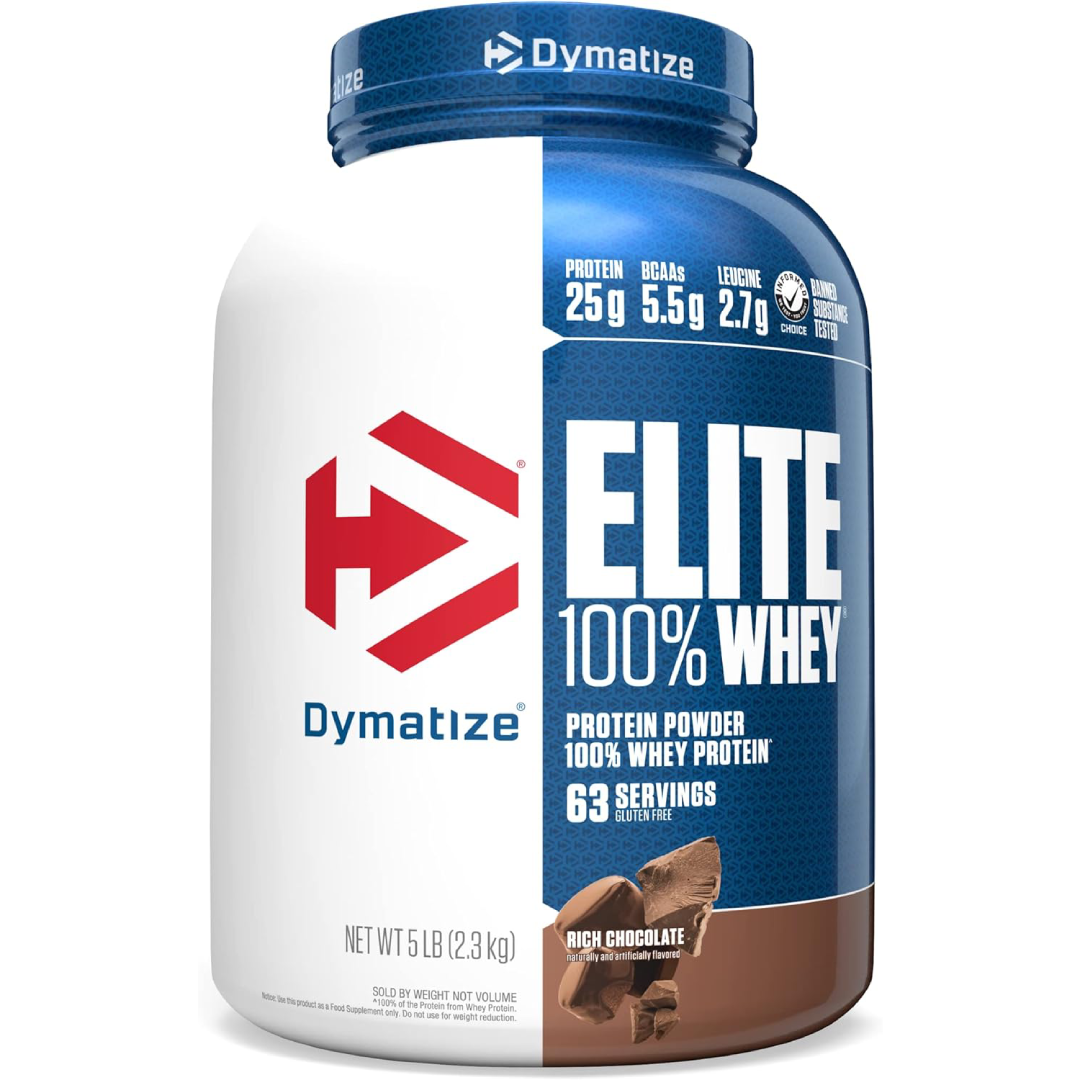 Dymatize - Elite Whey Proteina, Rich Chocolate - 2.27 kg