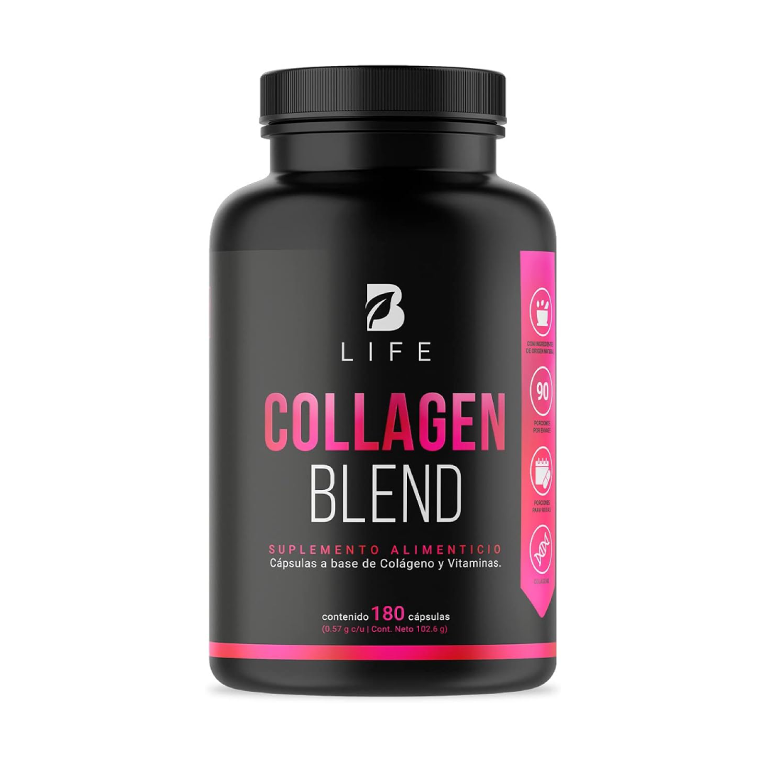 B Life - Hydrolyzed Collagen Blend - 180 cap