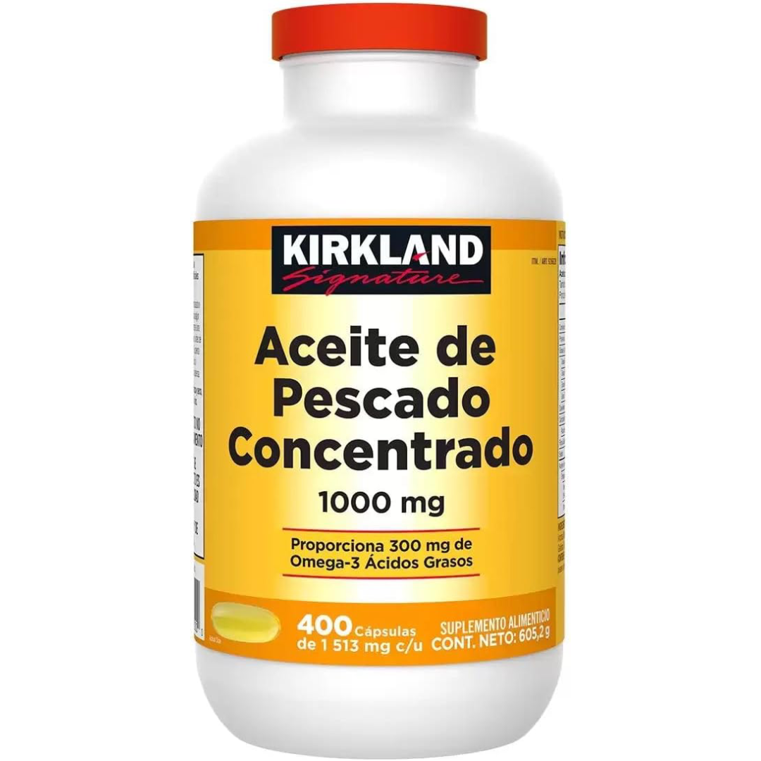 Kirkland - Signature Fish Oil Concentrate with Omega-3 - 400 cap