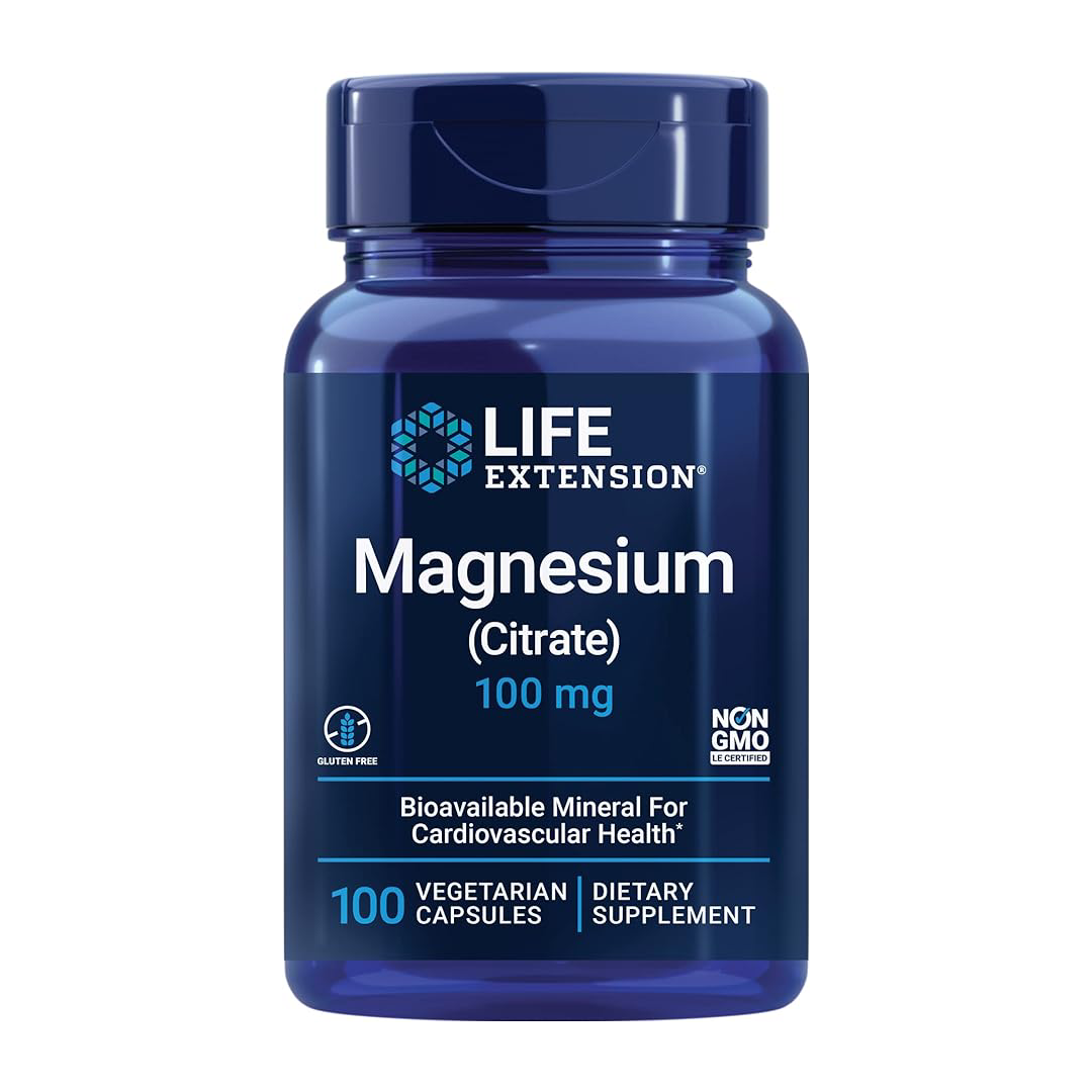 Life Extension Magnesium Citrate - 100 caps