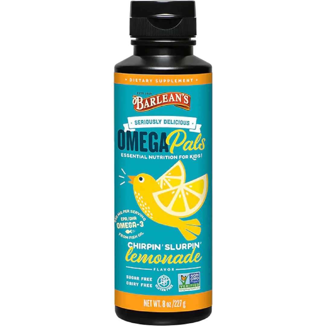 Barlean's - Kid's Omega Swirl Fish Oil, Lemonade Flavor - 227 g