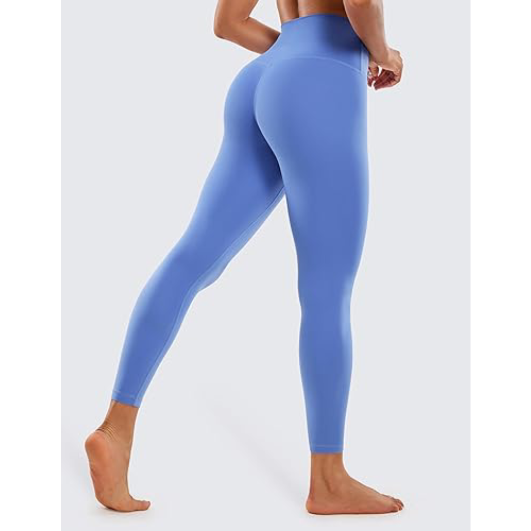 CRZ YOGA - Leggings Deportivos Mujer de Yoga Entrenamiento de Butterluxe con Cintura Alta Push Up
