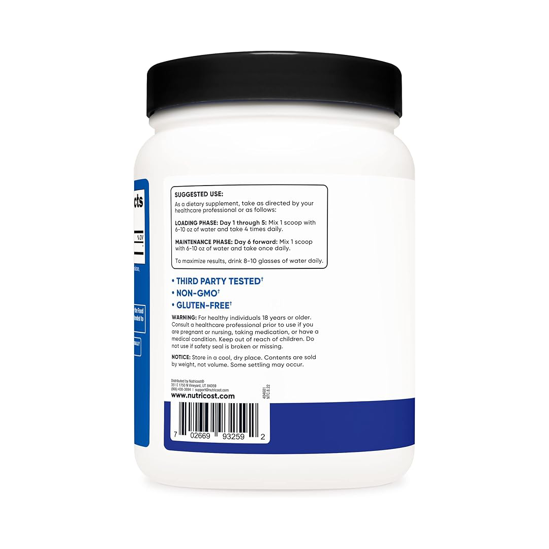 Nutricost Creatine Monohydrate, 500 Grams, Blue Raspberry