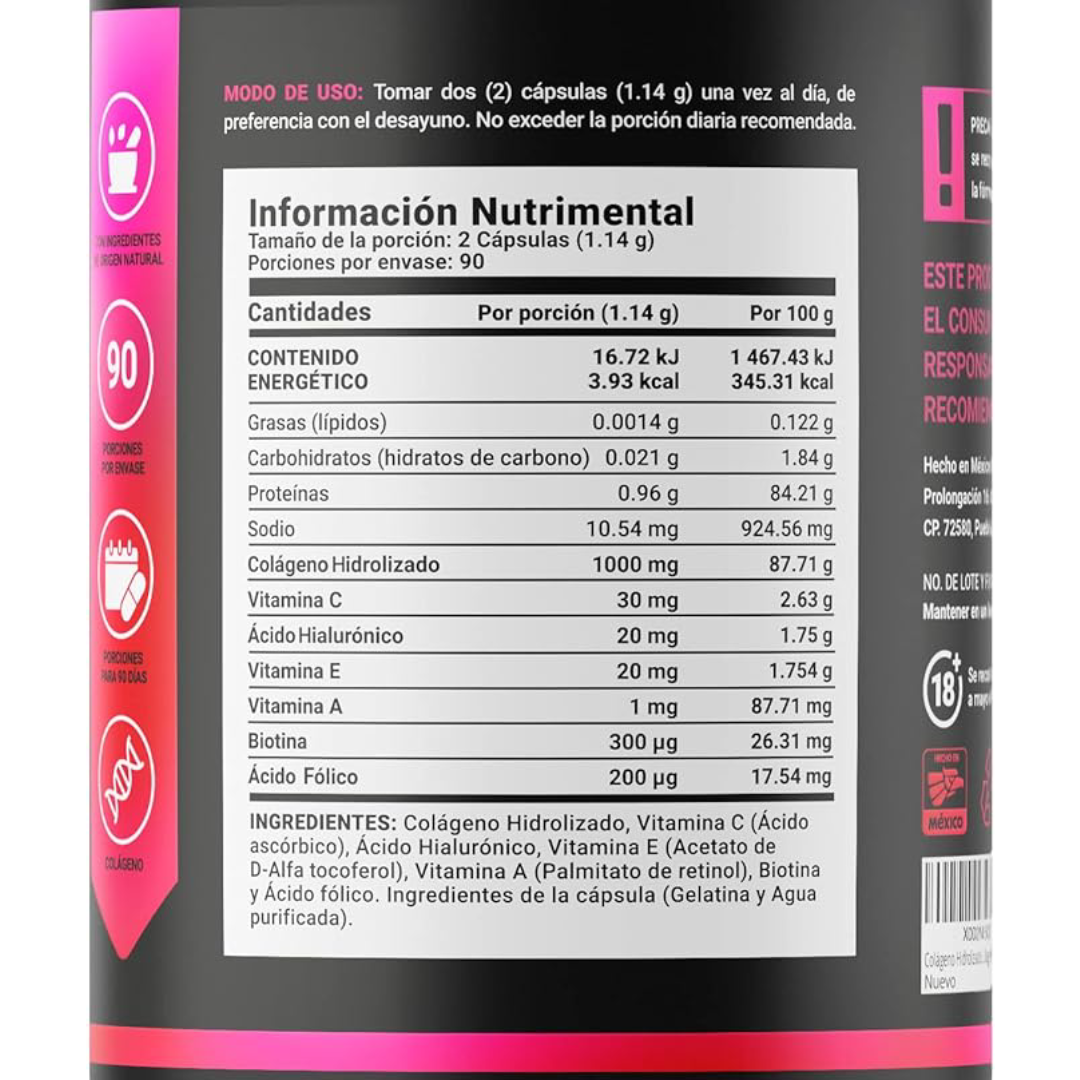 B Life - Hydrolyzed Collagen Blend - 180 cap