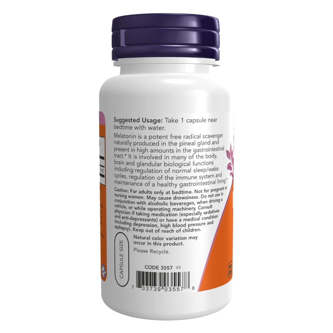 Now Foods Melatonin, 10 Mg - 100 Caps