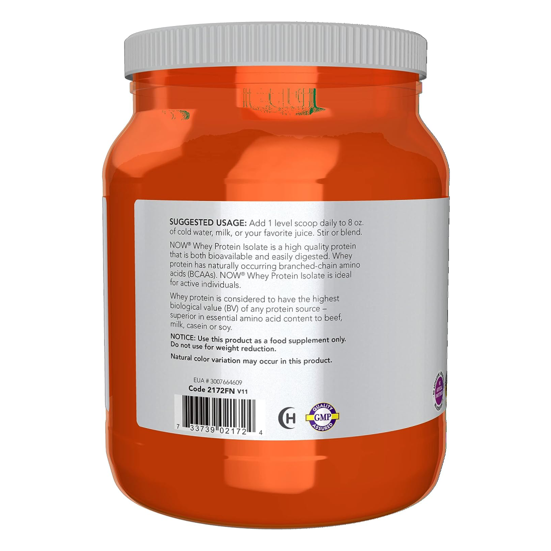 Now Sports - Whey Protein Isolate - 544 g