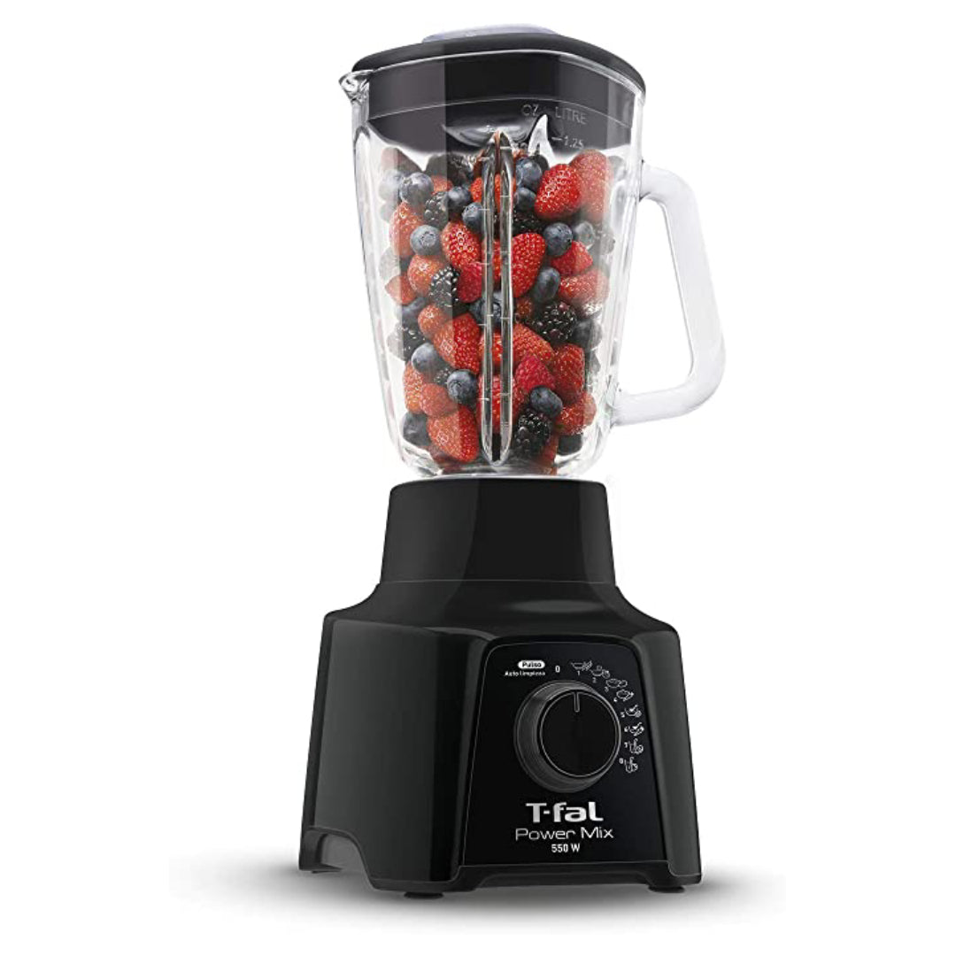 T-fal Licuadora Power mix 8 Negro Vidrio Resistente LN2898MX