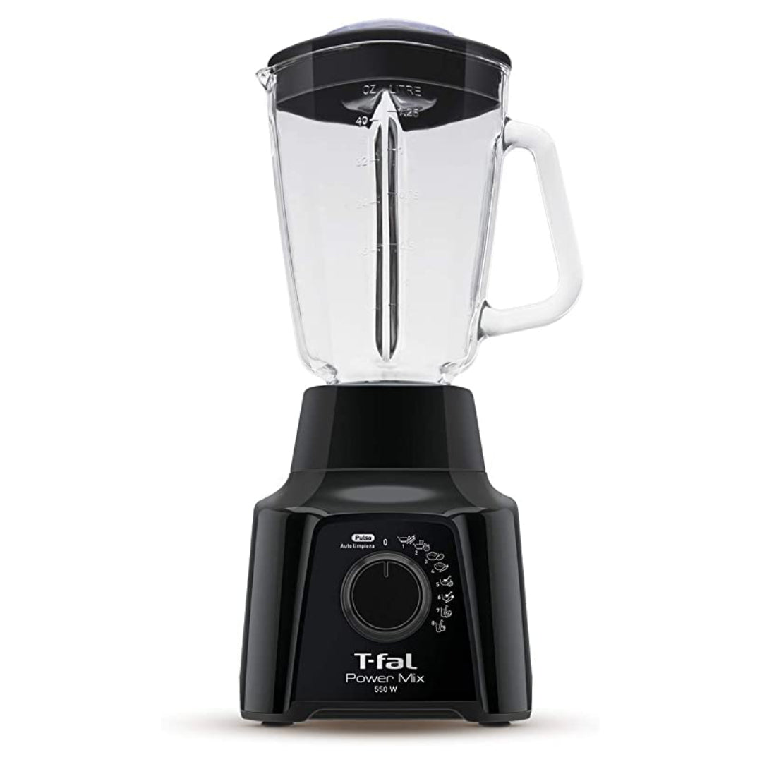 T-fal Licuadora Power mix 8 Negro Vidrio Resistente LN2898MX