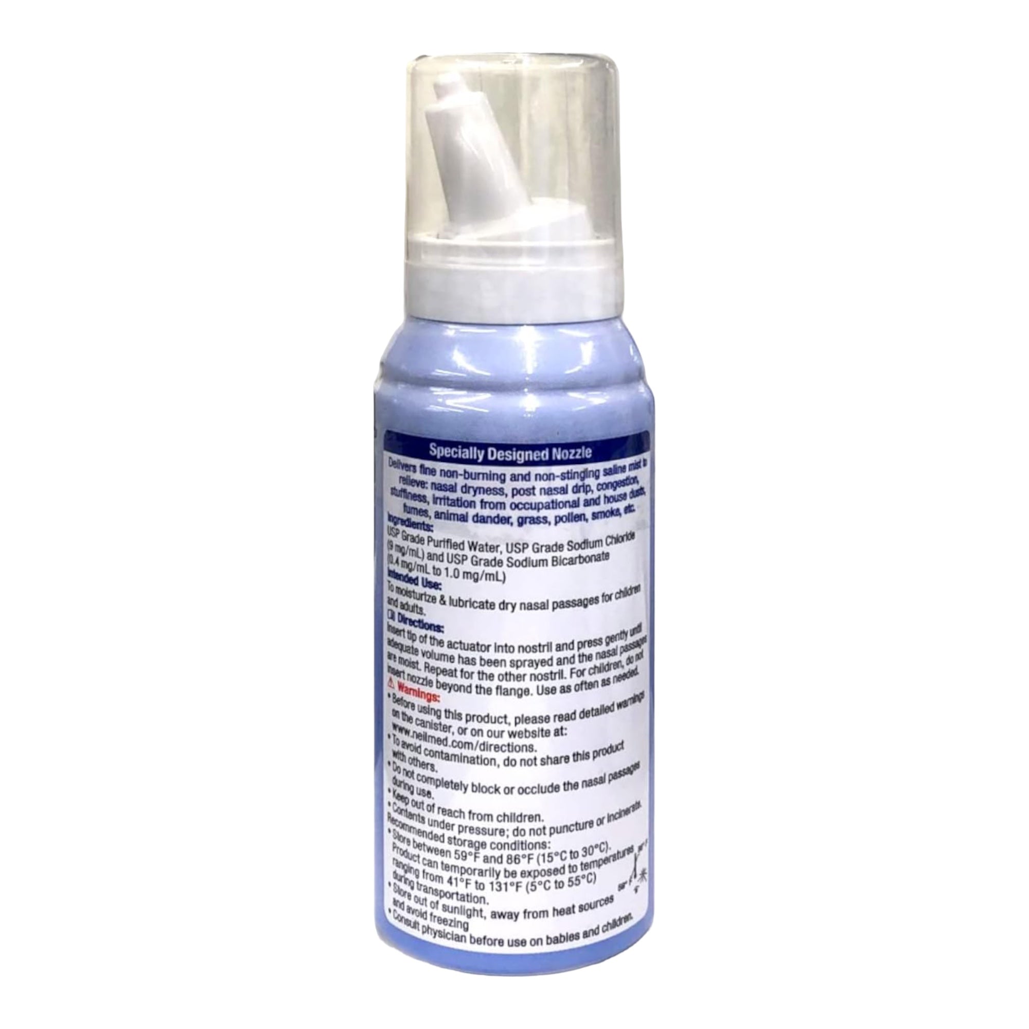 Neilmed Nasamist Isotonic Saline Spray - 3 Pack