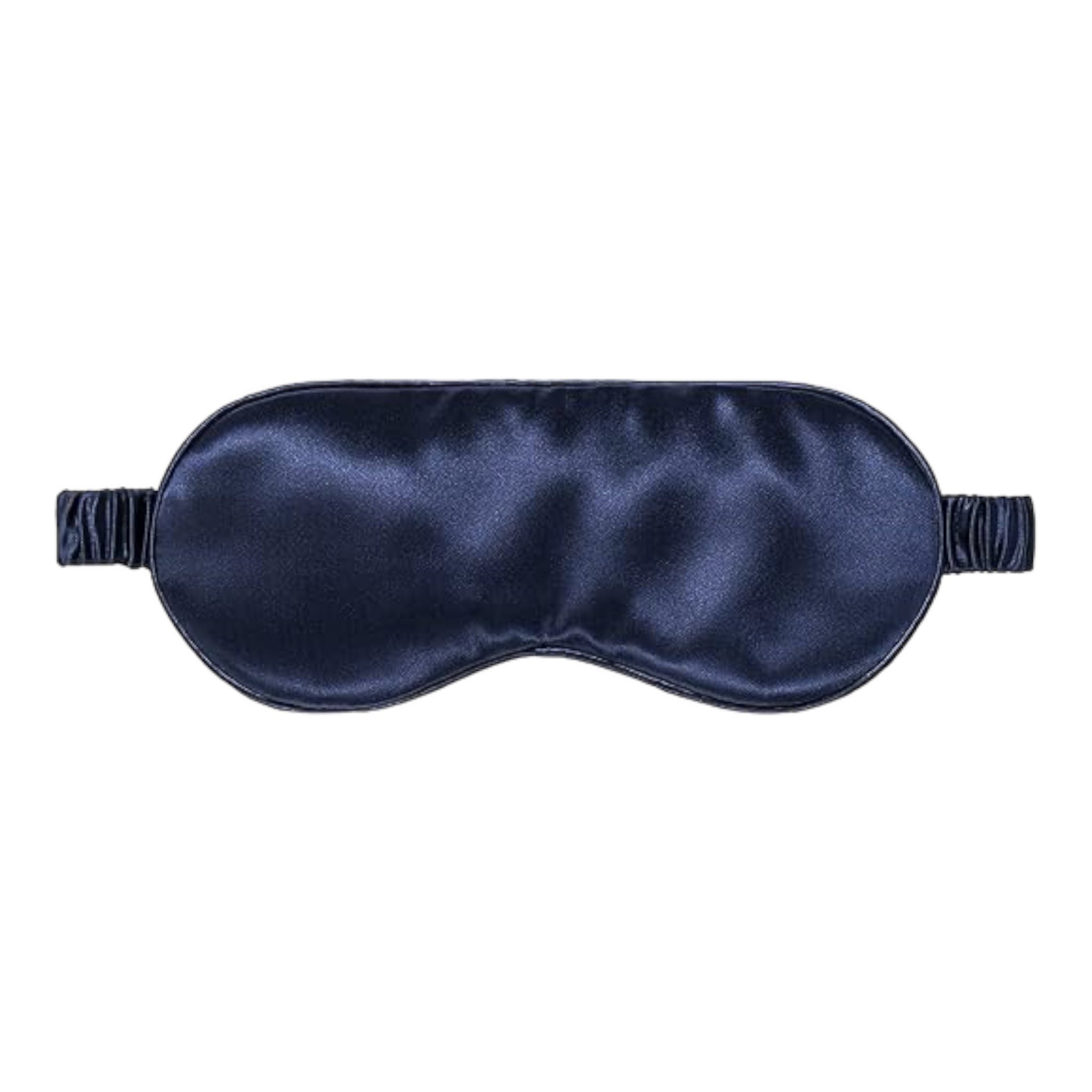 Slip Máscara de seda para dormir, azul marino (talla única)