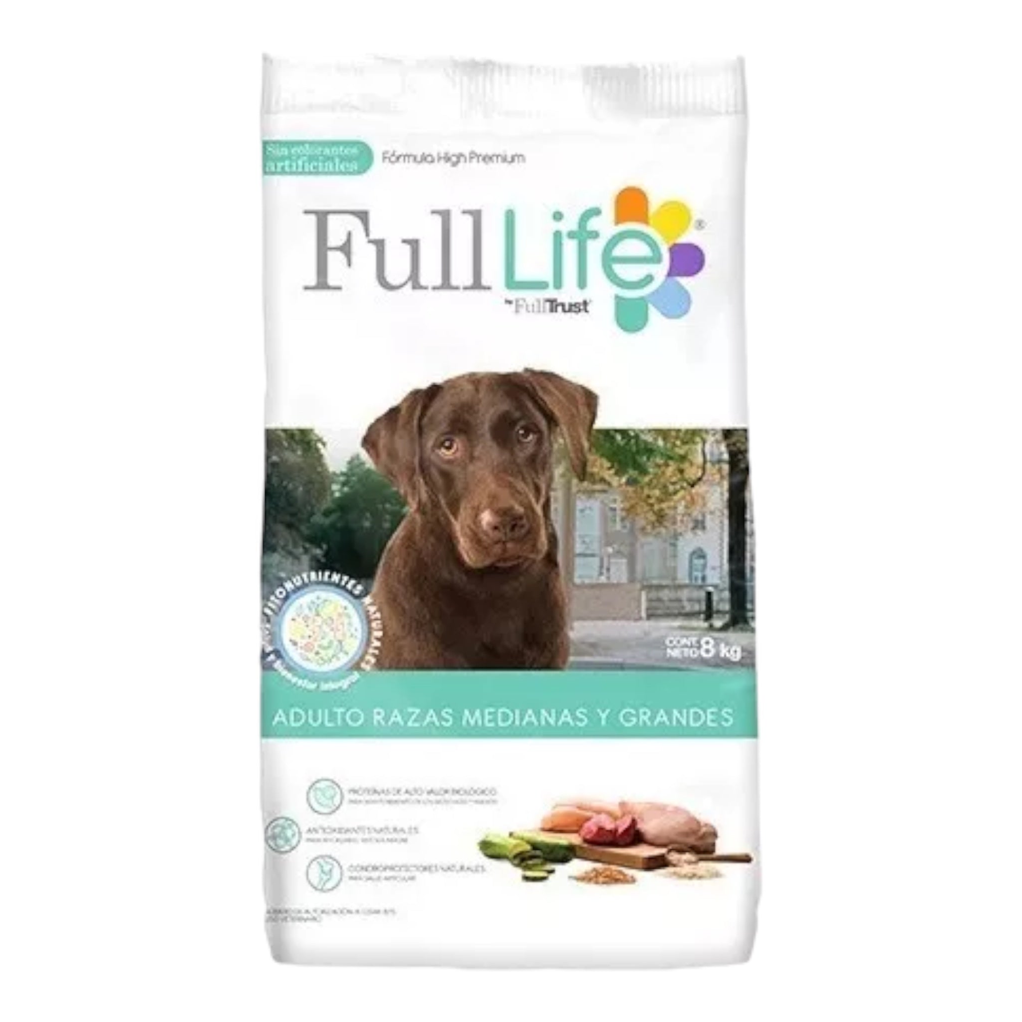 Alimento seco para Perro FullLife Adulto 8KG