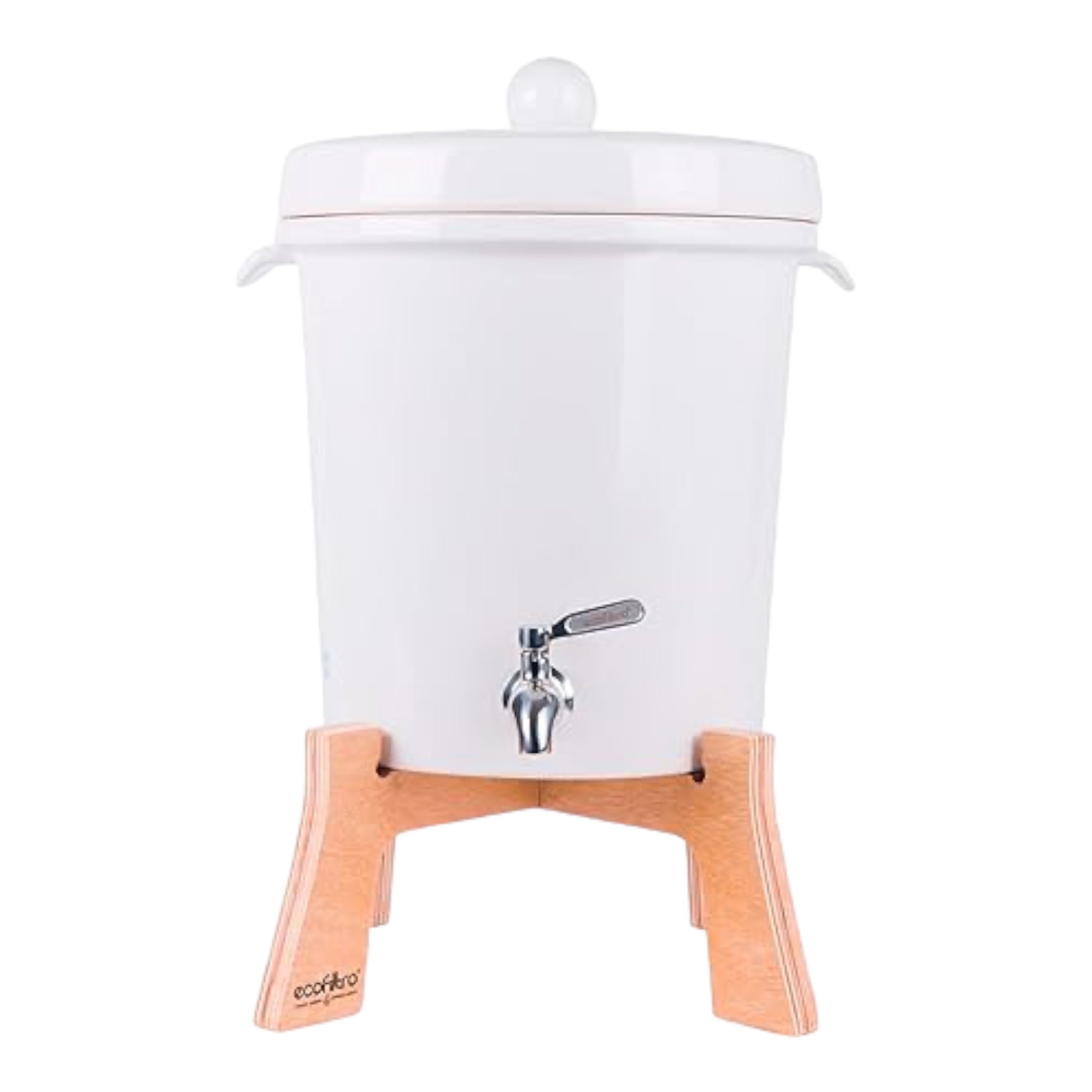 Ecofiltro Purificador de Agua y Dispensador Cerámica Mediano 8 Litros