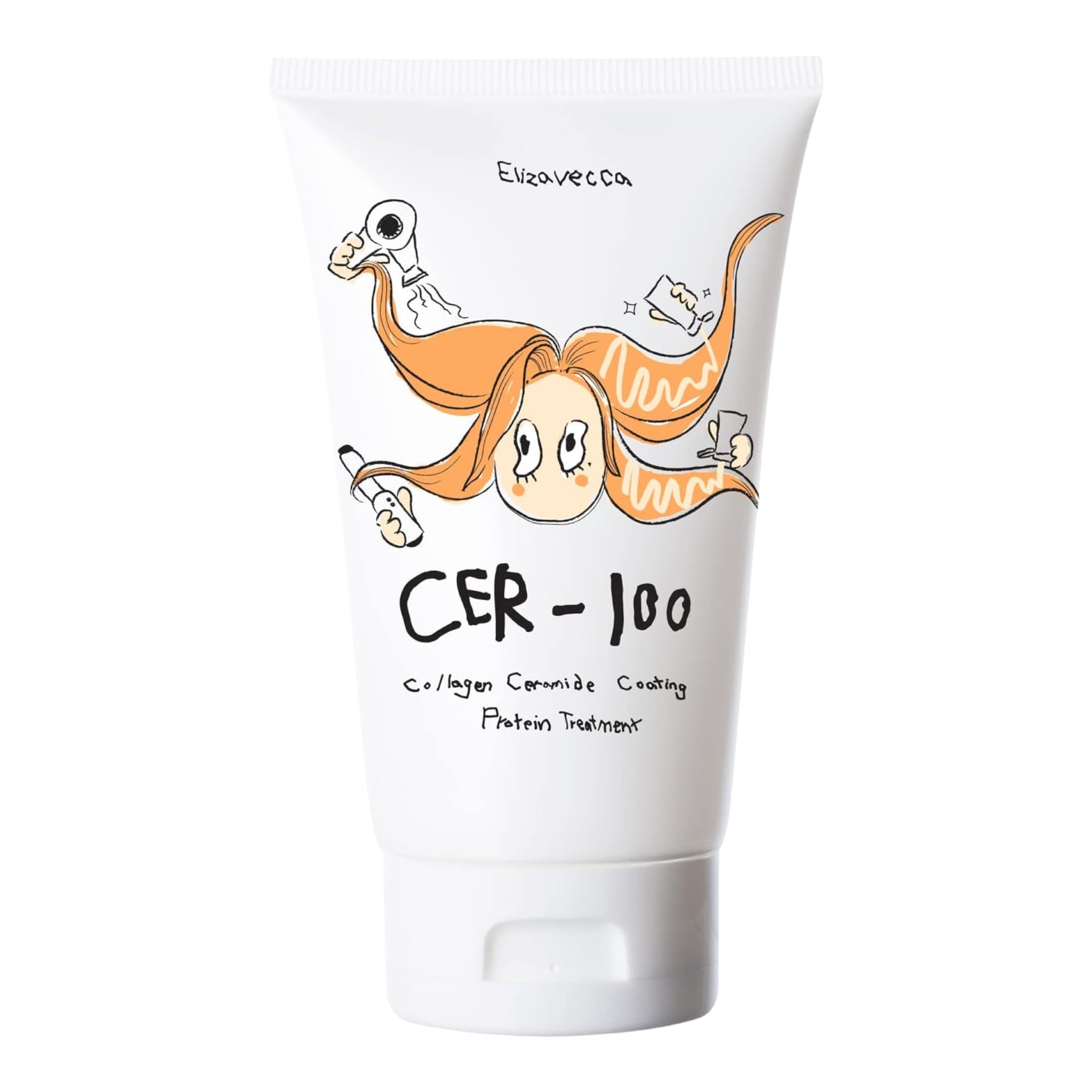 Elizavecca cer-100 Collagen coating hair protein treatment , 100 ml/3.38 oz