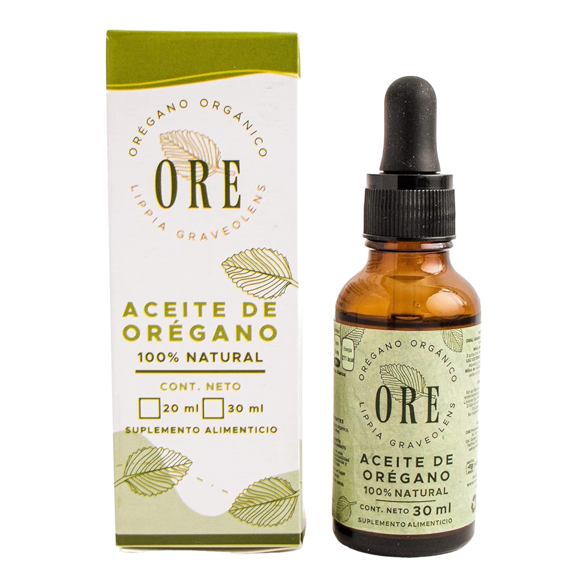 ACEITE DE OREGANO ORGANICO ORE 30 ML